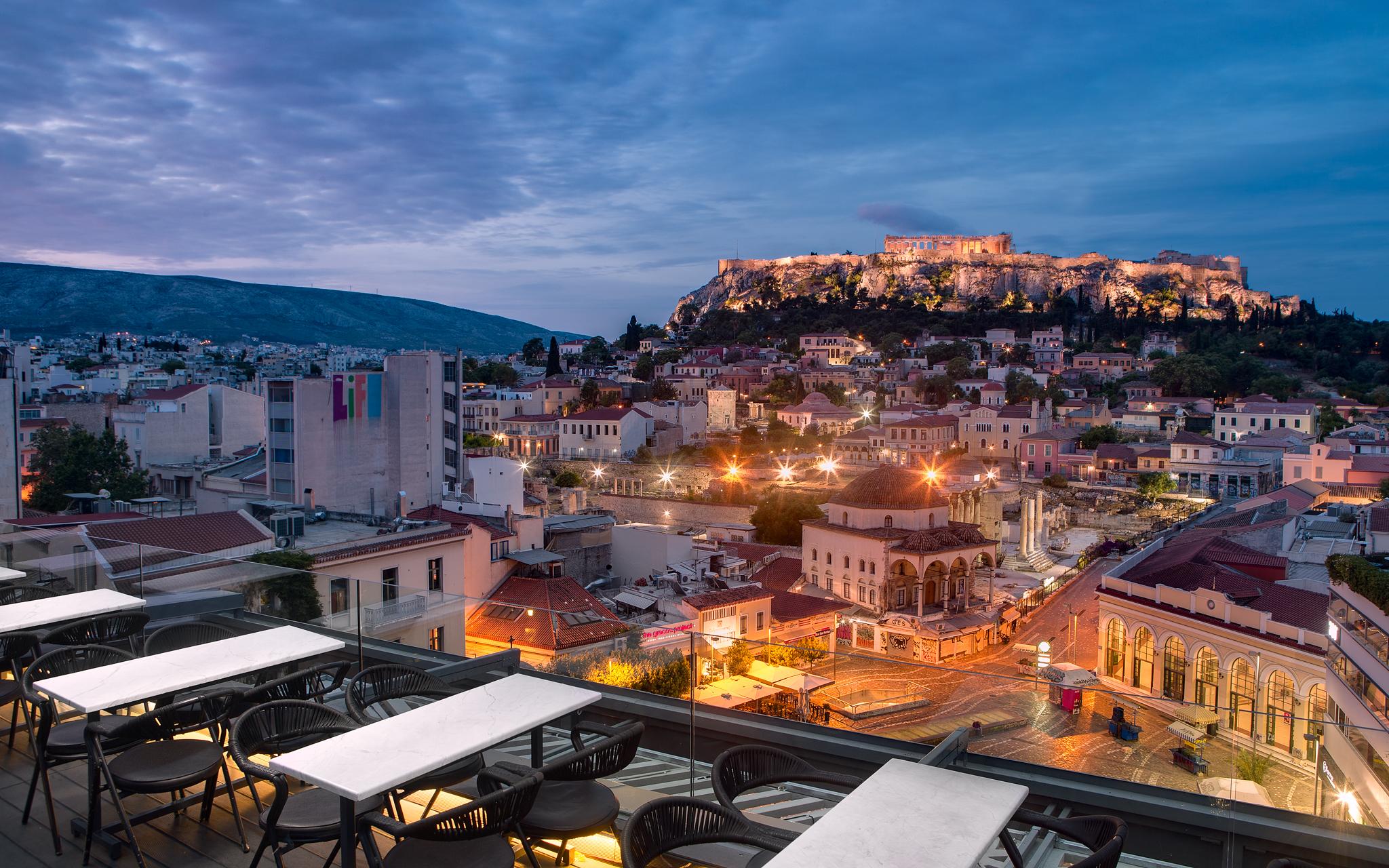 A For Athens Hotel Bagian luar foto